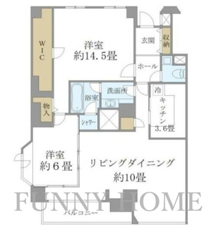 【間取り】 | ｈｏｗｆｆ　ＲＥＬＡＸ三軒茶屋