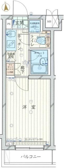 【間取り】 | ルーブル大森七番館