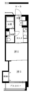 【間取り】 | ヴィラマール新寺