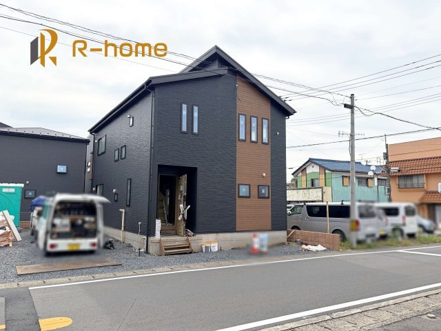 水戸市元吉田町11期　新築戸建て　3号棟の外観|ご予約を頂ければ、『平日』はもちろん『早朝』や『夜間』もご見学可能です♪お気軽にお申し付けください♪