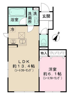 【間取り】 | ヴィラ　カノン