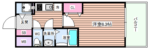 【間取り】 | ファーストフィオーレ三国