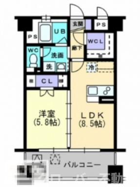 ロータス高松の間取り|間取図