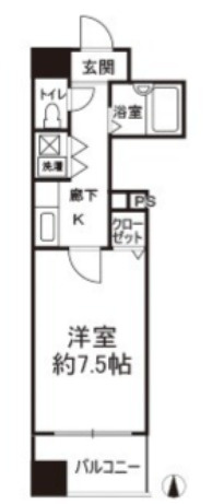 【間取り】 | ソレアードトレスなんばWEST