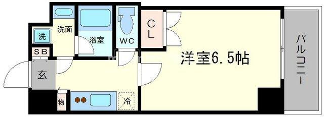 WーSTYLE大阪天満宮の間取り
