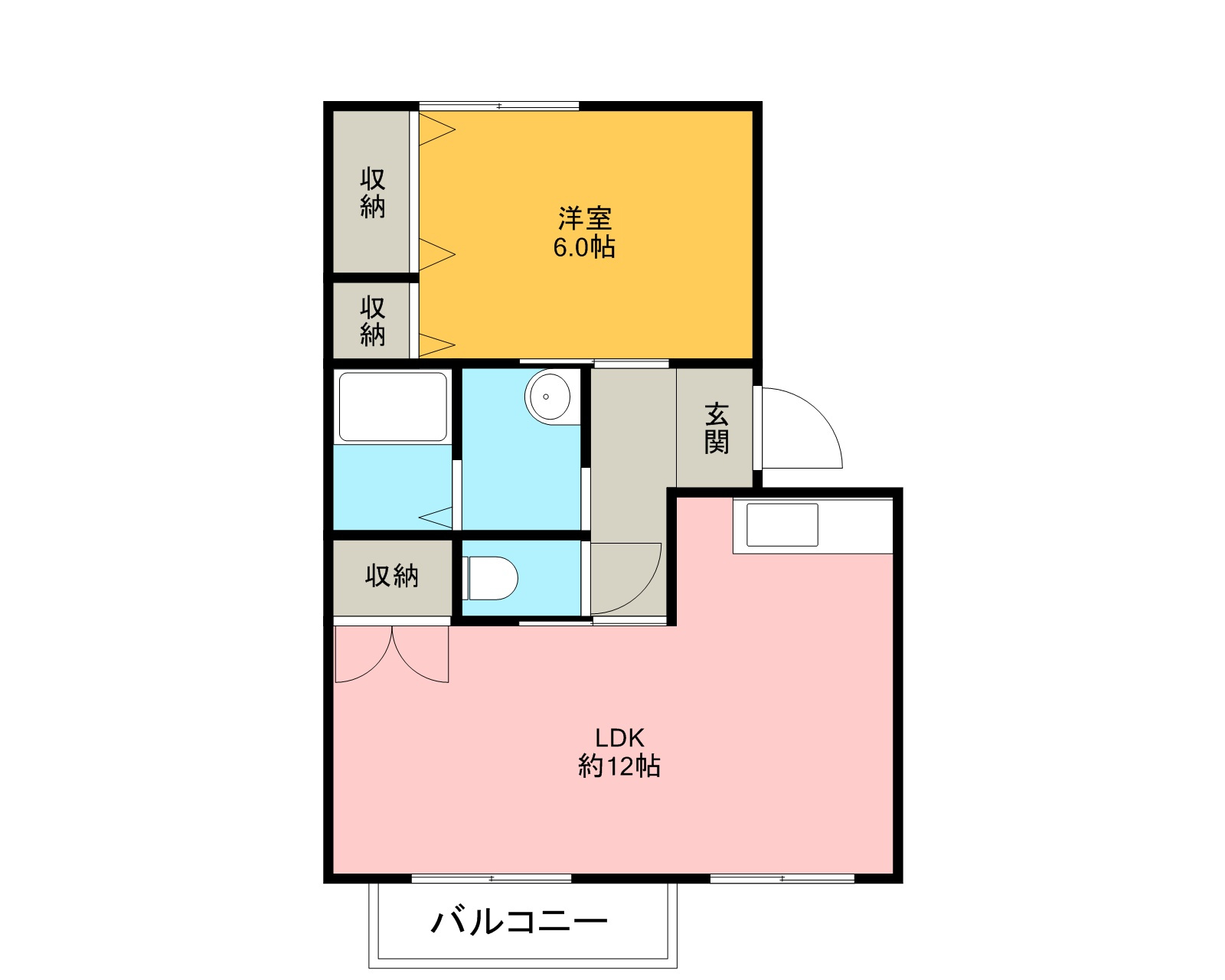 マグノーリアC棟の間取り