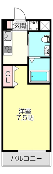 【間取り】 | CITY PAL TAJIMA EAST