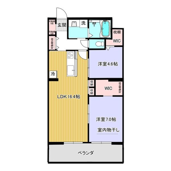 【間取り】 | レジデンス　グリシナ