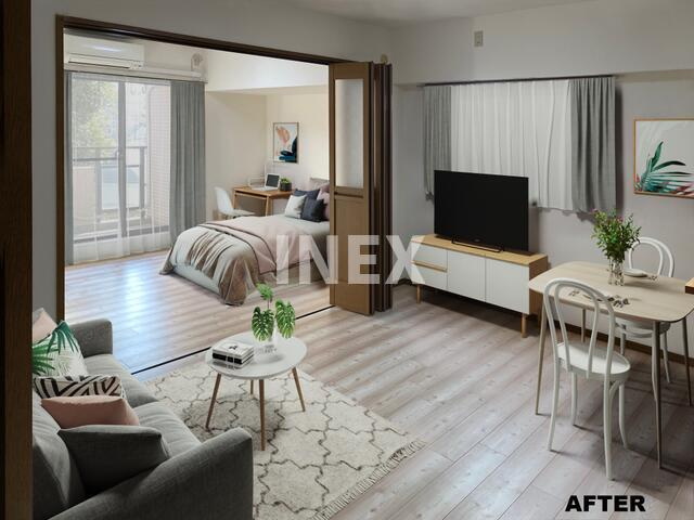 横浜市港北区篠原北２丁目の賃貸マンションの内装
