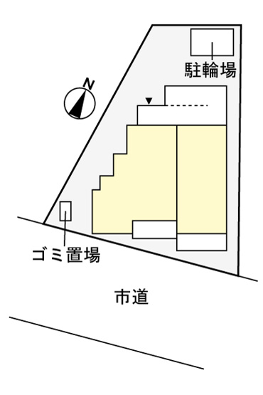 【区画図】 | ファイン　ビラ　レーブ　江坂