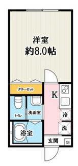 【間取り】 | キャメル北戸田 | 間取りです。