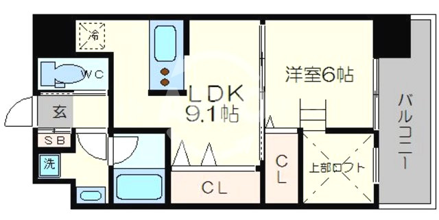 NORTH VILLAGE参番館の間取り|ノースヴィレッジ参番館　開放感のある間取り