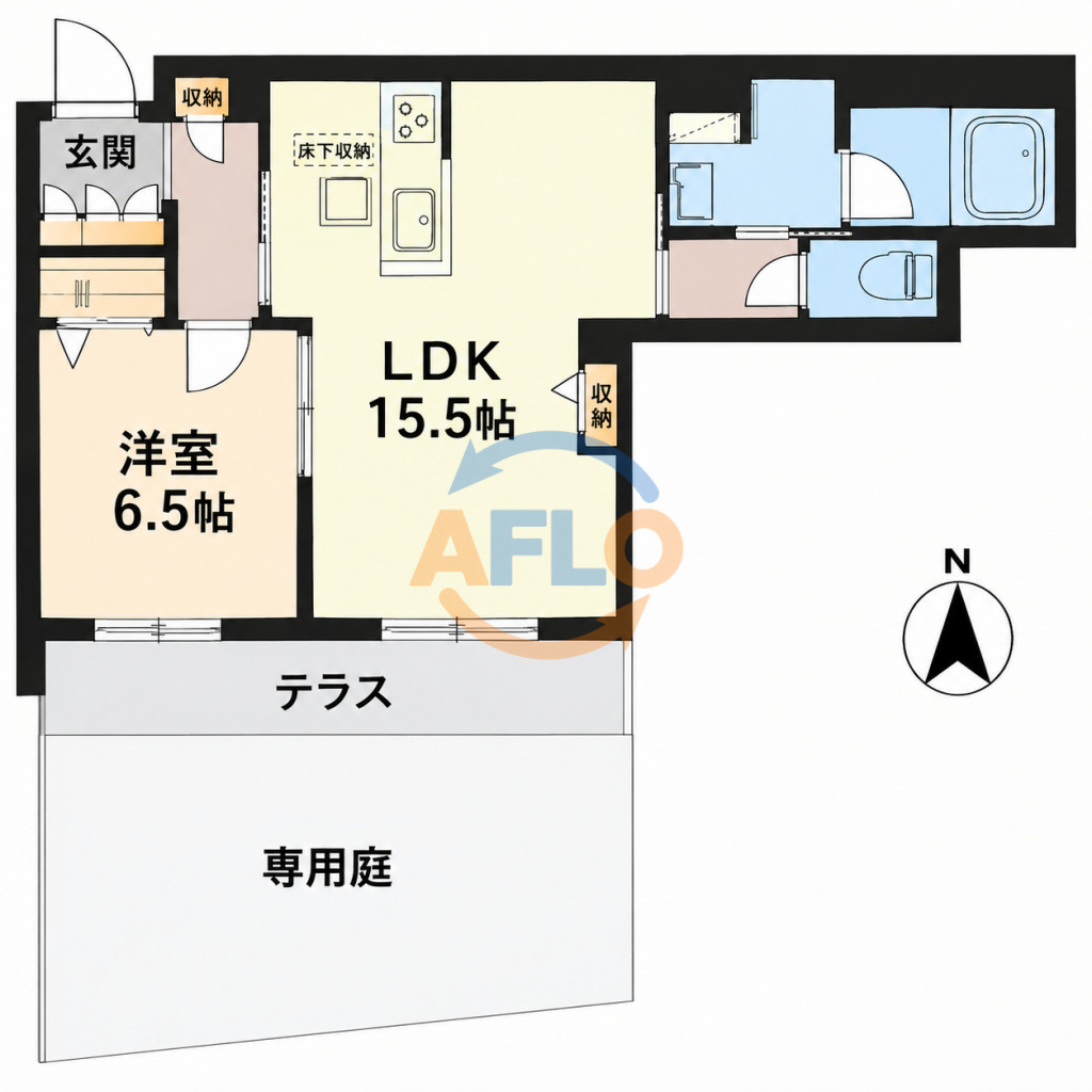 ユイロ中津の間取り|間取り