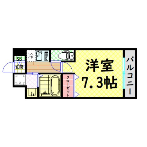 【間取り】 | FDS NAMBA AIRY