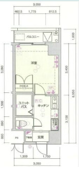 グランヴァン水天宮の間取り