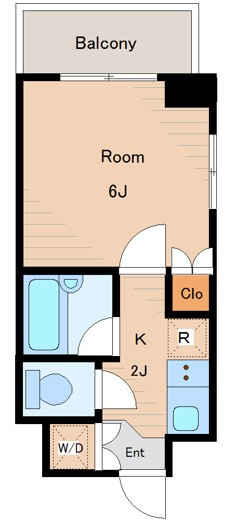 江東区森下４丁目の賃貸マンションの間取り
