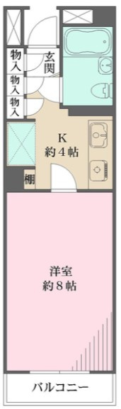 アーバンフラッツ高円寺の間取り