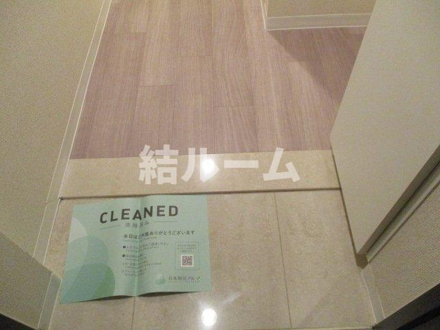 練馬区中村北１丁目の賃貸マンションの玄関