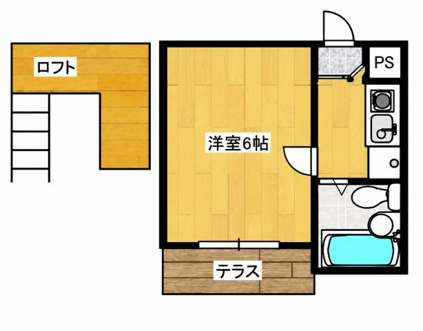 ジュネパレス船橋第30の間取り