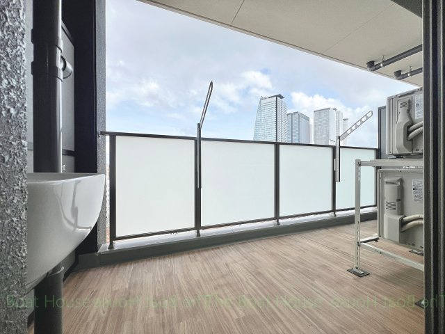 プレサンス ロジェ 名古屋駅 NORTH FRONTのバルコニー