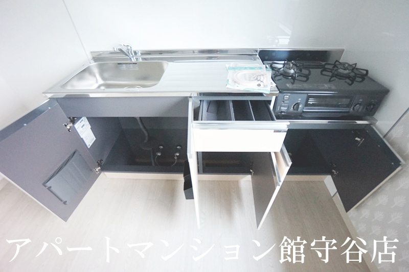 コーポサツキA棟のキッチン