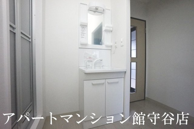コーポサツキA棟の独立洗面台