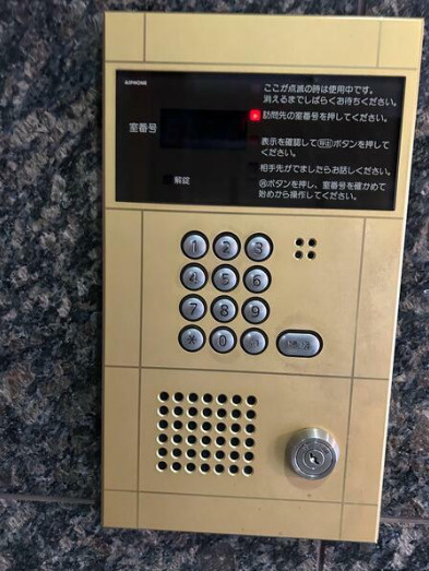 調布市布田４丁目の賃貸マンションのセキュリティ