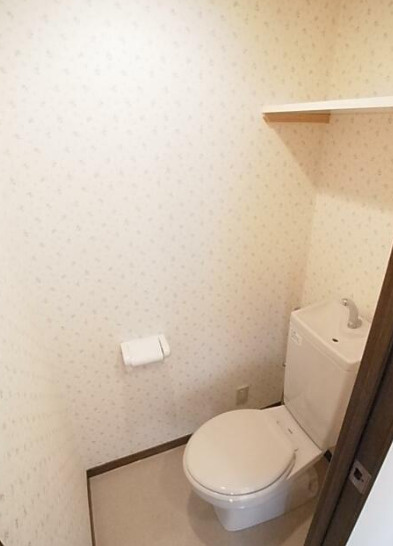 調布市布田４丁目の賃貸マンションのトイレ