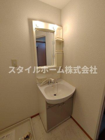 リヴェール後田Aの洗面所