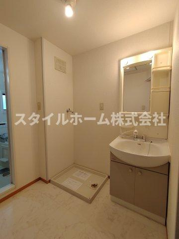 リヴェール後田Aの洗面所