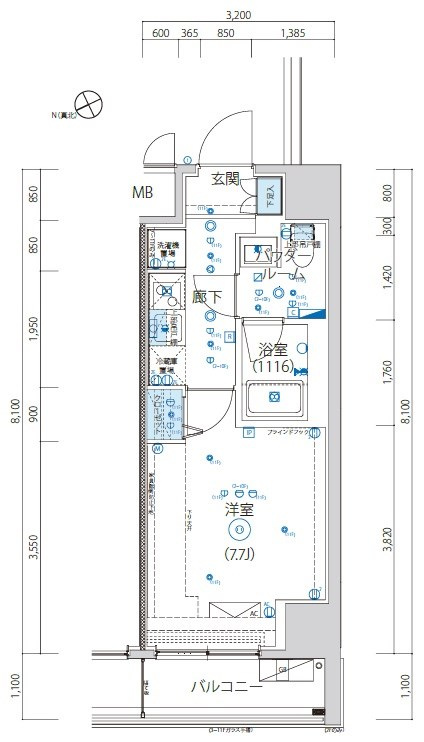 アルテシモヴェント の間取り