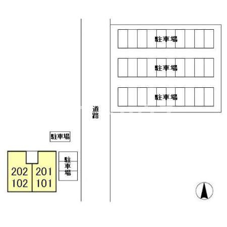 グリーンフィールドの区画図