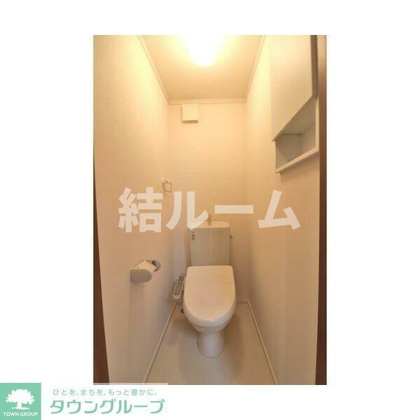 中野区野方２丁目の賃貸マンションのトイレ