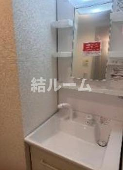 葛飾区金町３丁目のアパートの洗面所