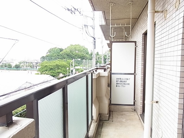 アジュール湘南のバルコニー