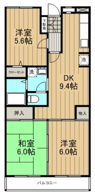 アジュール湘南の間取り