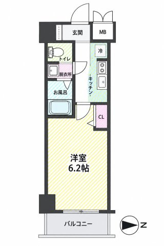 【間取り】 | ラナップスクエア四天王寺