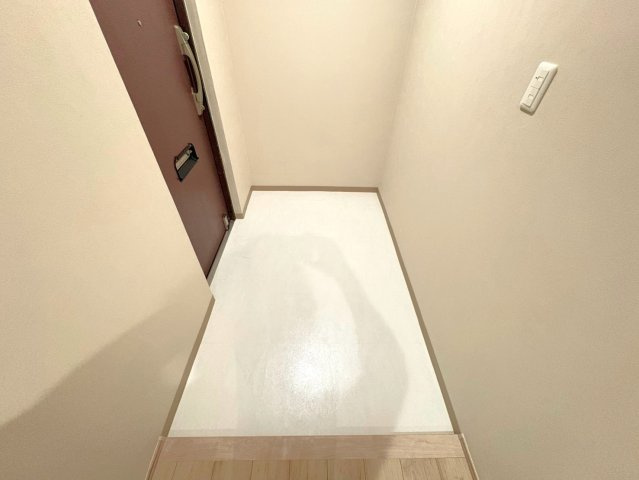 ◆リフォーム済◆橋本駅徒歩２分◆５階建て最上階の南東角住戸の４ＬＤＫ◆メロディーハイム希望ヶ丘の玄関|玄関