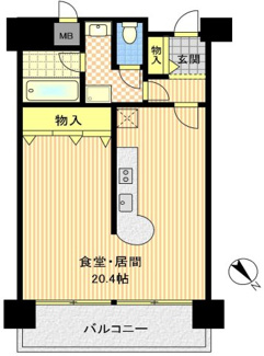 【間取り】 | 琵琶湖アーバンリゾート3番館