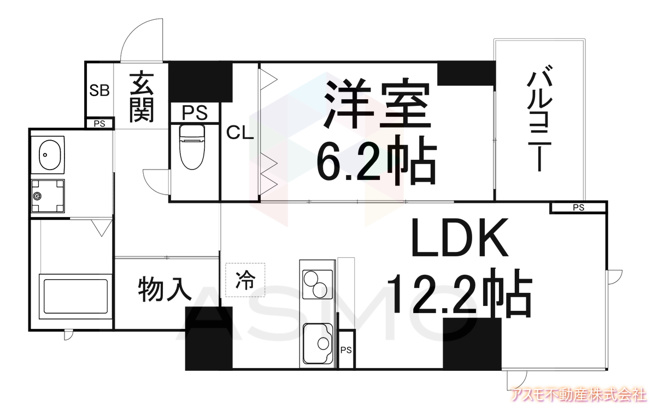 【間取り】 | アークアベニューアベノ 