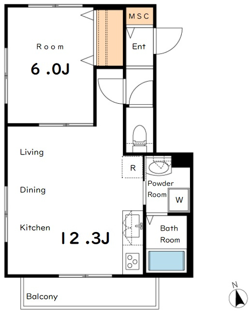 maison Arkの間取り