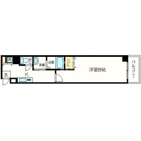 La Plan阿波座（ラプラン阿波座）の間取り|La Plan阿波座（ラ プラン阿波座）間取り