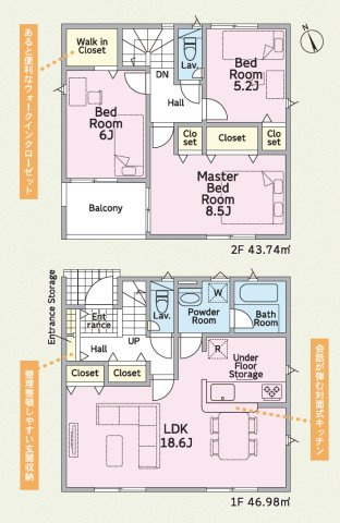 新築戸建　静岡市葵区新伝馬第3　全6区画　2号棟