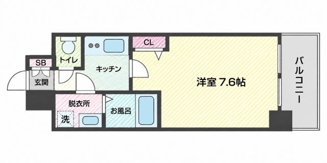 【間取り】 | ララプレイス四天王寺前夕陽ヶ丘プルミエ