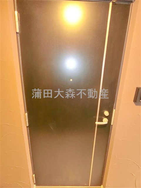 レジディア池上の玄関