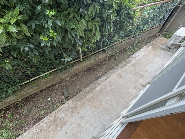 テラス緑ヶ丘の庭