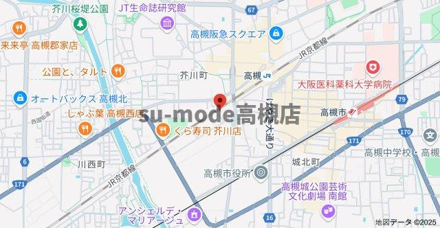 ジェラード高槻ステーションの地図
