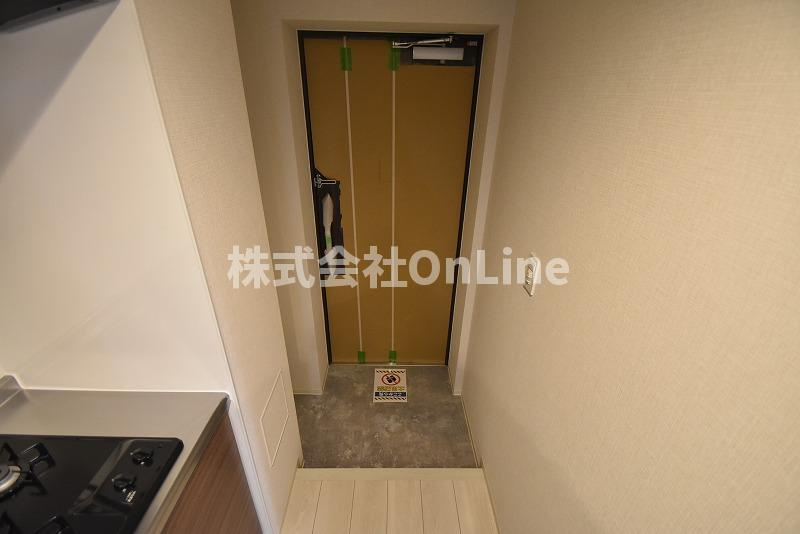 M’ｓマンション長栄寺の玄関