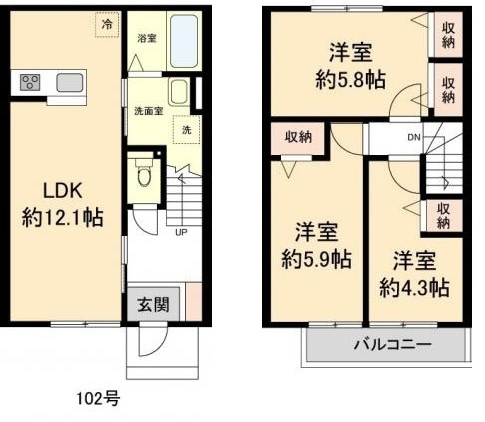 【間取り】