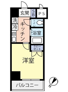 【間取り】 | グランヴァン水天宮
